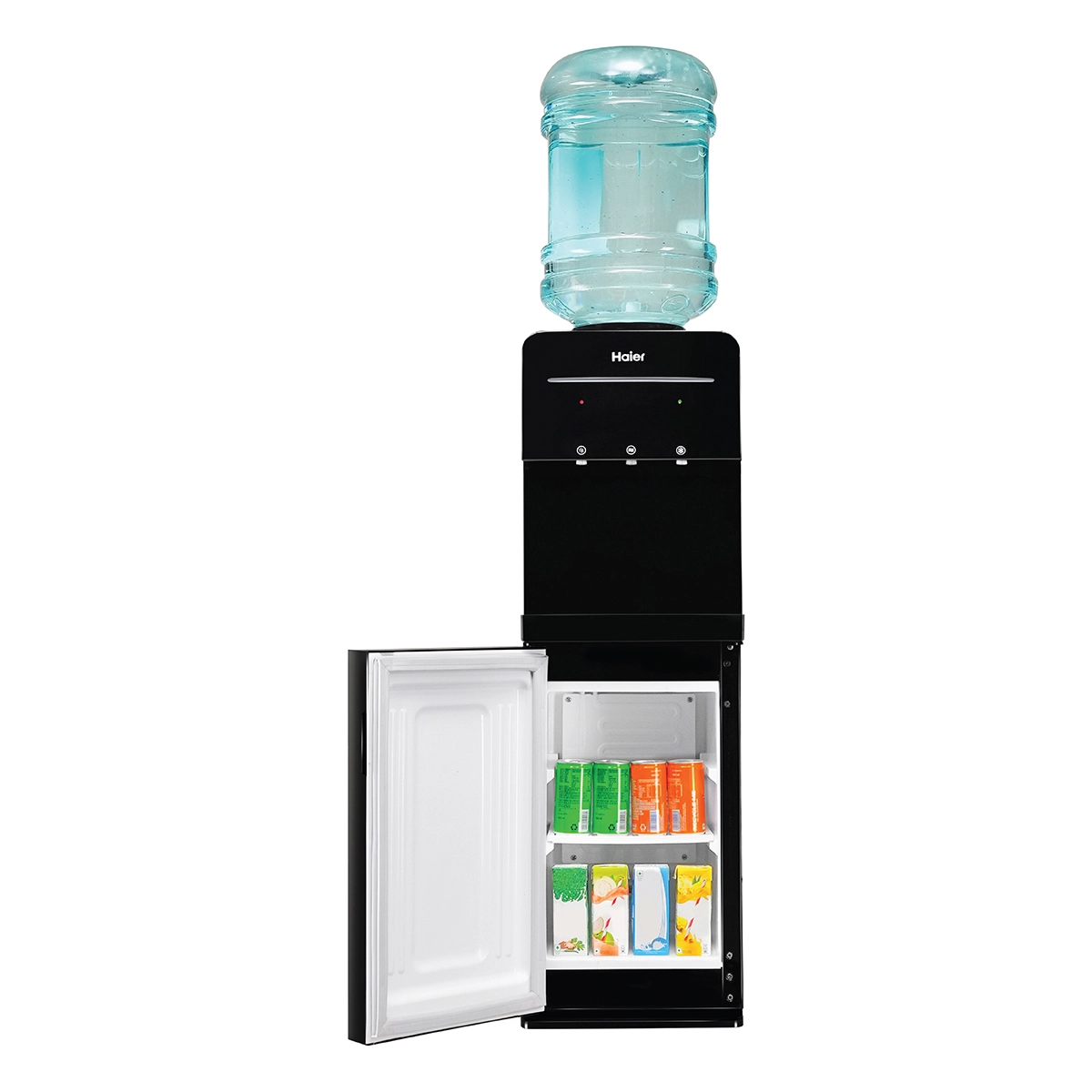 Haier Water Dispenser with Refrigerator | PRO-Series| Black Color